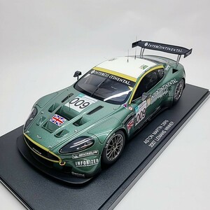 【K1】1/18 AUTOart ASTON MARTIN DBR9 LEMANS GT1CLASS WINNER 2007 D.BRABHAM/R.RYDELL/D.TURNER #009 オートアート アストンマーチン