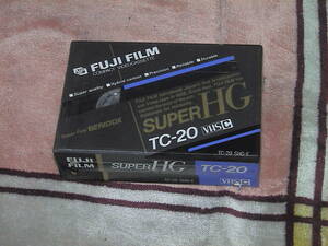 FUJI FILM VHSCビデオテープ SUPER HG TC-20 新品