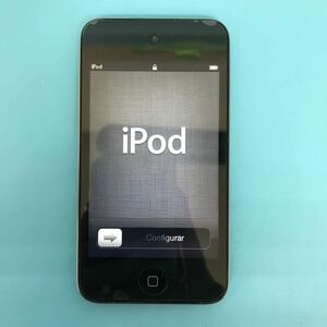 ク) [動作確認済み] アップル Apple iPod touch 第4世代 A1367 8GB タッチデジタルオーディオプレーヤー 本体のみ 管理M 送料185円