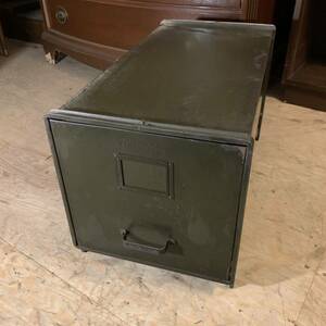 【22100703HT】U.S vintage/米軍放出品/steel shelf/steel box/米軍払い下げ/アメリカ家具/vintage/ビンテージ/ミリタリー/4