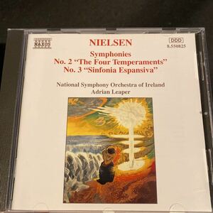 NAXOS エイドリアン・リーパー/アイルランド国立交響楽団 ニールセン 交響曲 2番 3番 1994