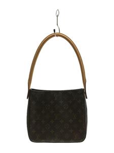 LOUIS VUITTON◆ルーピングMM_モノグラム_BRW/PVC/BRW