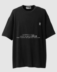 ■激レア■新品未使用■CDGコムデギャルソン×サカナクション山口一郎 限定ワンポイントTシャツ-CDG YI-■サイズS■国内直営店正規品