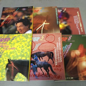 優駿◇1993年◇12冊揃いセット◇競馬◇メジロマックイーン◇ミホノブルボン◇日本ダービー◇ジャパンカップ◇資料