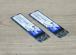 ★≪中古品≫WD BLUE 3D NAND SSD M.2 2T ２台[t24051625]
