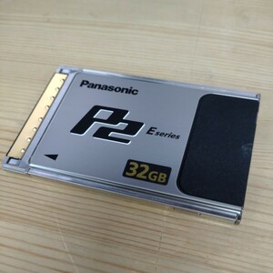 中古　パナソニック　Panasonic　P2　E series 32GB AJ-P2E032XG P２カード　フォーマット済　Eシリーズ