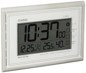 CASIO(カシオ) 掛け時計 電波 デジタル ウェーブセプター 常時点灯 生活環