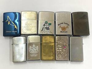 Zippo ジッポ/ジッポー ライター オイルライター 喫煙具 まとめて 10個 ジャンク ① ※商品説明欄 画像有