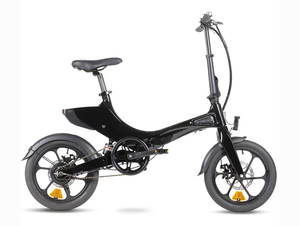 Smart eBike BonitaGo, 最軽量級モベッド電動自転車１６インチ　黒