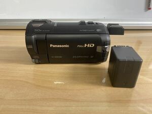 ● デジタルビデオカメラ　Panasonic パナソニック　HC-W850M バッテリーのみ付属　動作未確認