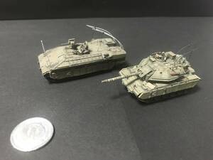 1/144 DAMEYA-NET レジンキット完成品 イスラエル国防軍 マガフ6B ガル・バタシュ & ナメル