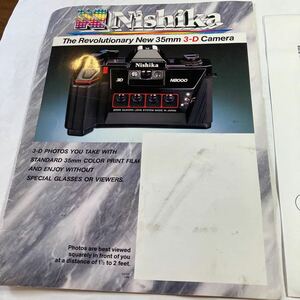 NISHIKA 3D N8000 説明書　美品