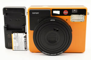 【超極上美品★】ライカ Leica ゾフォート SOFORT 19102 オレンジ インスタントカメラ フィルムカメラ #M10400