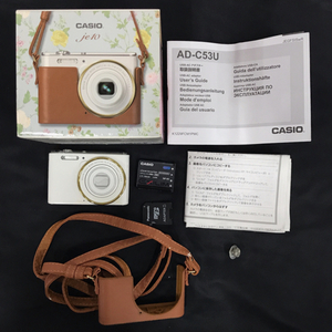CASIO EXILIM EX-JE10 4.6-23.0mm 1:3.2-6.5 コンパクトデジタルカメラ QG054-109