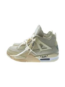 NIKE◆AIR JORDAN 4 RETRO SP_エアジョーダン 4 レトロ SP/24cm/WHT