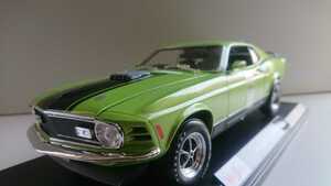 マイスト1/18◆1970 フォード マスタング マッハ 1◆1970 Ford Mustang Mach 1 