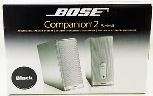 S◇未使用品◇マルチメディアスピーカー コンパニオン2 シリーズ2 BOSE/ボーズ BLACK 100V Companion2 Series2 未開封 2006年発売