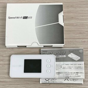 NEC Speed Wi-Fi 5G X11 NEC NAR01SWU Wi-Fi モバイルルーター 判定〇 [R12970]