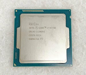★ジャンク品★CPU Core i7-4770 3.5GHz (SR147) Intel