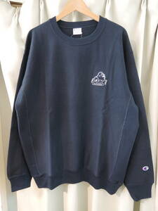 X-LARGE エクストララージ XLARGE×CHAMPION OLD OG CREWNECK SWEAT / Champion / チャンピオン 紺 L 公式HP ZOZOTOWN 完売 値下げ！