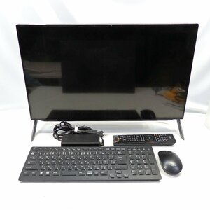 1円～FUJITSU ESPRIMO FH77/E3 Core i7-1165G7 2.8GHz/8GB/SSD256GB+HDD1TBGB/Blu-ray/23インチ/OS無/動作未確認【同梱不可】