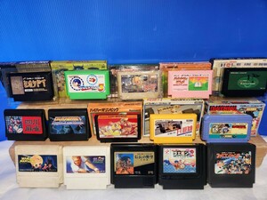 ファミコン 49本 スーパーファミコン 13本 カセット 任天堂 まとめて合計62本　動作未確認のハイパーショットつき