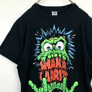 【バンドT】SHAKALABBITS 2009 ツアー プリント Tシャツ シャカラビッツ 黒 Sサイズ