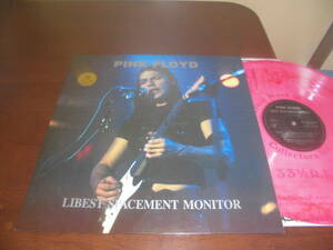 PINK　FLOYD/LIBEST　SPACEMENT　MONITOR・1989年発売・ヨーロッパ製・ピンク・マーブルカラーレコード・美品・美再生！！