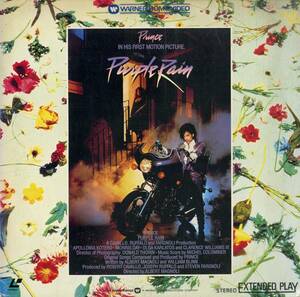 B00178924/LD/プリンス(PRINCE)「パープル・レイン Purple Rain 1984 (1986年・08JL-61398・ファンク・FUNK・シンセポップ)」