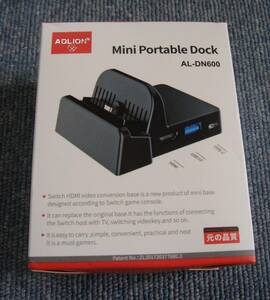 新品 未使用 Switch ドック AOLION Mini Portable Dock AL-DN600 ジャンク扱い