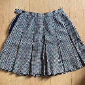 コスプレ衣装　制服　スカート　ウエスト66くらい　総丈45cmくらい　ミニスカート　チェック