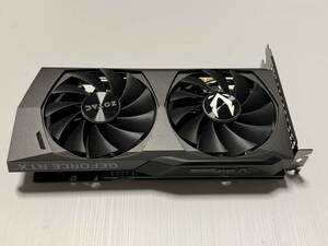 ZOTAC GAMING GEFORCE 3060 Twin Edge OC 12GB 192BIT GDDR6（中古品・動作確認済み※ファン１機動作不良）