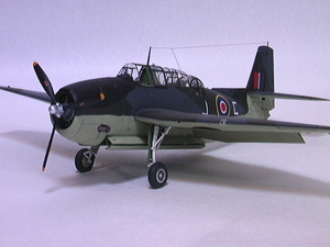 イタレリ1/48　Tarpon Mk.1,No846 Sqn Fleet Air Arm 1944イギリス海軍の完成品です