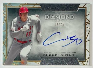 【25枚限定】大谷翔平直書きサイン 2022 Topps Diamond Icons Auto Gold