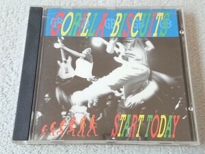 中古 CD【GORILLA BISCUITS/ゴリラ・ビスケッツ START TODAY】