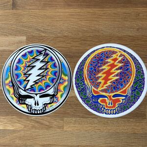 GRATEFUL DEAD★グレイトフル・デッド ステッカー 2枚セット SYF/ヒッピー バンド アメ車 トラッキン