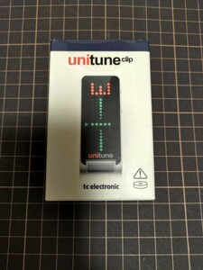 未開封品 tcelectronic unitune クリップ式ギターチューナー