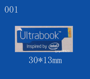 即決001【 Ultrabook 】エンブレムシール追加同梱発送OK■ 条件付き送料無料