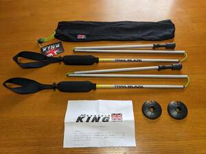 【送料無料・未使用】MOUNTAIN KING Trail Braze 3 section 110cm