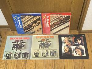 ●LP レコード●ビートルズ BEATLES まとめて No.5/65/THE BEATLES/LET IT BE●