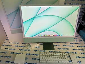 札幌発送■1円スタート■Apple■M1 iMac■Z14L0016B■24インチ■メモリ16GB■グリーン■J494761