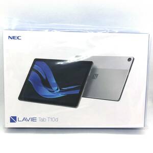 【未開封】NEC タブレット LAVIE Tab T10d PC-T1055ETS プラチナグレー 10.1型ワイド Android
