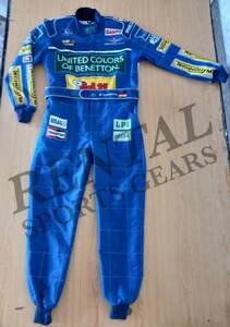 海外 高品質　送料込み　ミハエル・シューマッハ Polti suit 1994 レーシングスーツ　サイズ各種 レプリカ カスタム対応