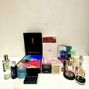 【AMT-10663a】香水 化粧品 タオルセット CHANEL シャネル Dior ディオール JO MALONE GIVENCHY COACH YVESAINTLAURENT レディース 美容品