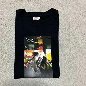 14ss Supreme COMME des GARCONS SHIRT tee tシャツ 黒　ブラック　ギャルソン　ハロルド　L 