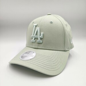 ニューエラ 9FORTY LA ロゴ キャップ 【ライトグリーン】ライムグリーン MLB メジャーリーグ NEW ERA 帽子 ロサンゼルスドジャース