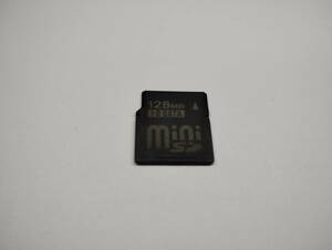 128MB　メガバイト　I・O DATA　miniSDカード　メモリーカード　ミニSDカード