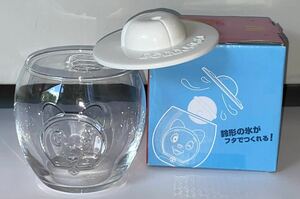 ◆マクドナルド オリジナル ◆ ドラえもんグラス ◆ドラミちゃん南極カチコチ大冒険 鈴型の氷がフタで作れる ガラス グラス/カップ 未使用