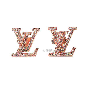 ≪新品≫LOUIS VUITTON ブックル ドレイユ　LV アイコニック ピンクゴールド M00986 アクセサリー LVイニシャル ロゴLV ビトン