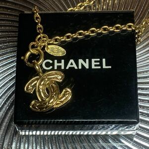 ヴィンテージ シャネル VINTAGE CHANEL マトラッセ CC ココ マーク チェーン ネックレス GP Gold Platedゴールド MATELASSE COCOビンテージ